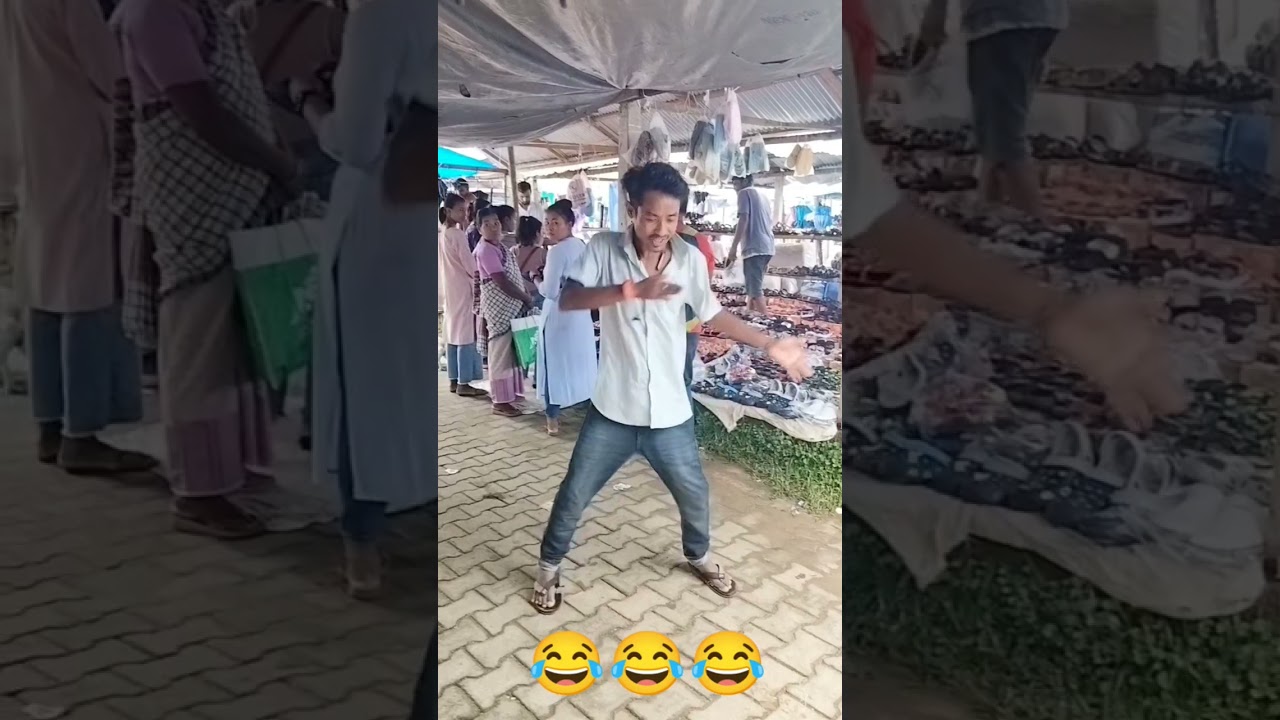 badal barasha bijuli || public reaction dance video in bazar 😂🤣 