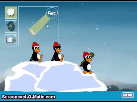 Penguin Battle | Tuff N' Crumbly | 2 Player Games - YouTube