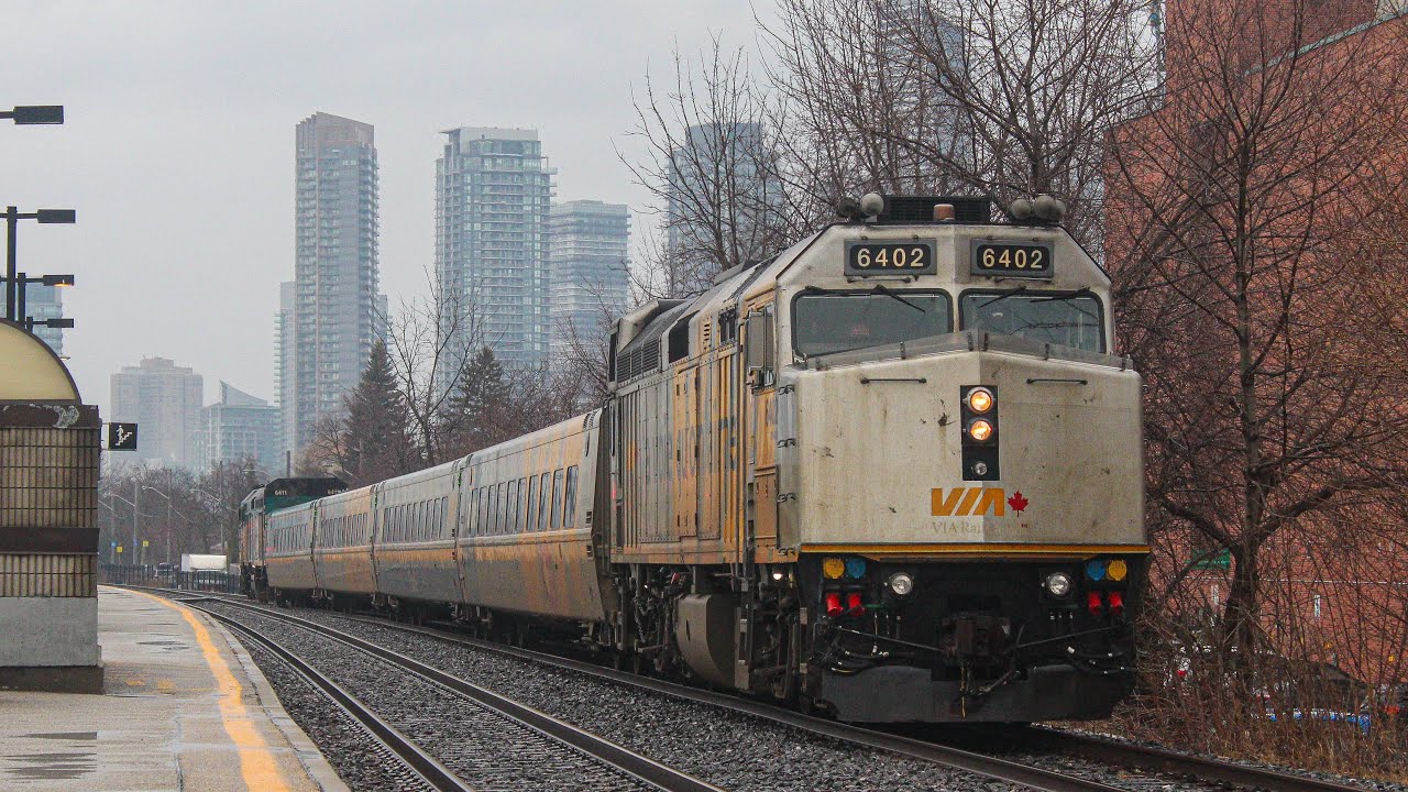 Lots of GO & VIA! Railfanning At Mimico GO 3/7/2026