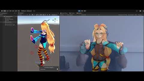 Unity Hand Tracking System. Demo