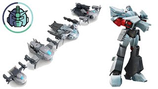 Transformers Earthspark Megatron Tacticon Figure One Step Flip Changers Warrier Classトランスフォーマー 變形金剛