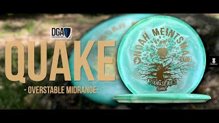 DGA Quake Revisit | Overstable Midrange Disc Review screenshot 1