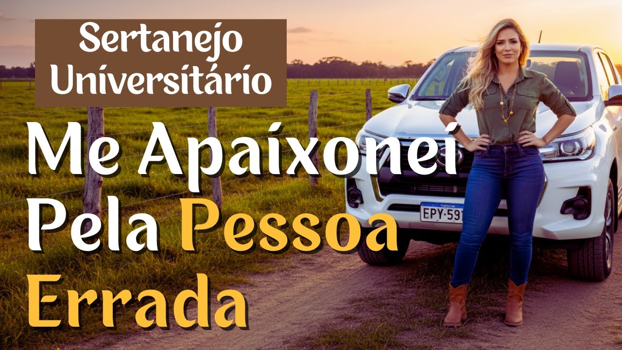 Músicas Sertanejo Universitário 2026 - Me Apaixonei Pela Pessoa Errada