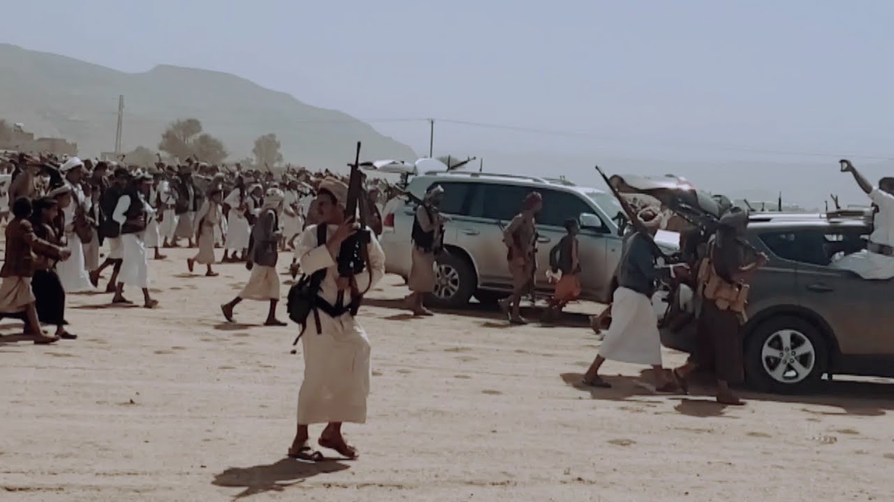 أقوى القبائل اليمنية | غولة عجيب عيد النشور |أوبريت خيلت براقا لمع 🔥