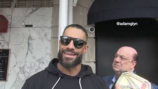 Roman Reigns Talks Wrestlemania, Hall of Fame, Exploring Hollywood Offers, and More!!!