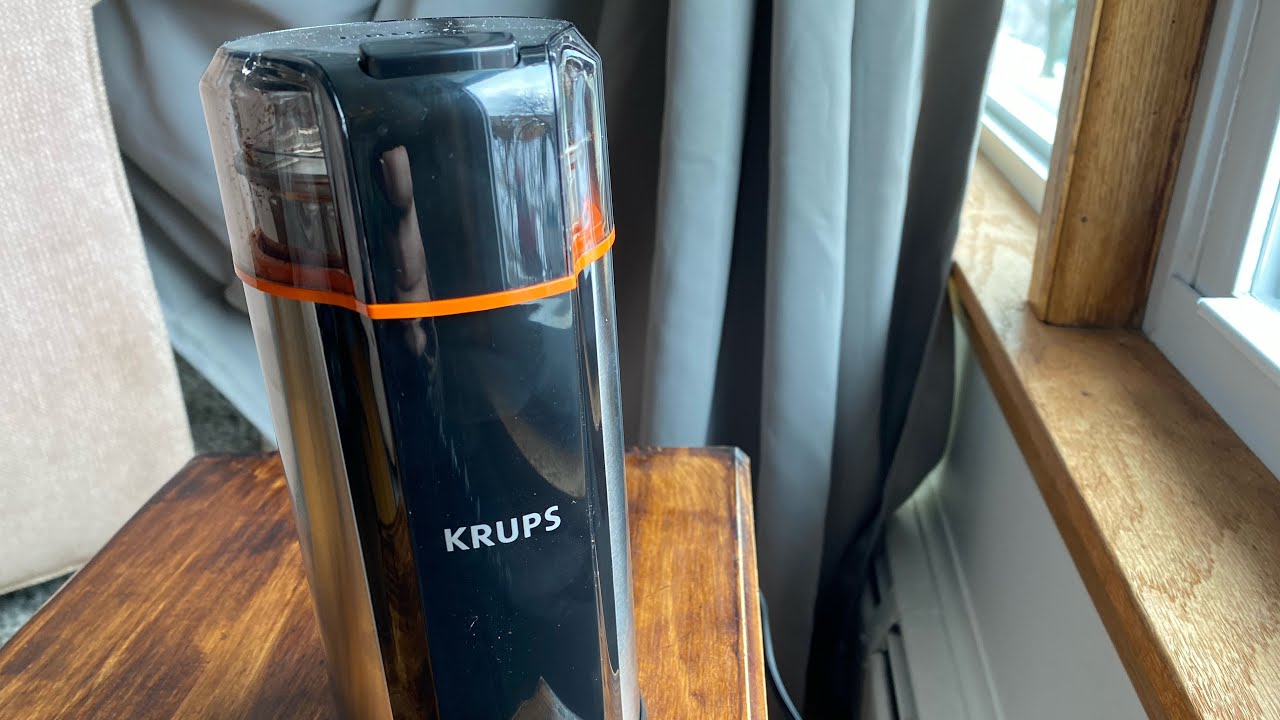 New In Box Krups Silent Vortex Electric Coffee and Spice Blade Grinder