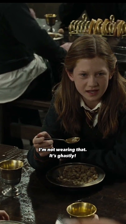 Ginny Weasley said this in Harry Potter