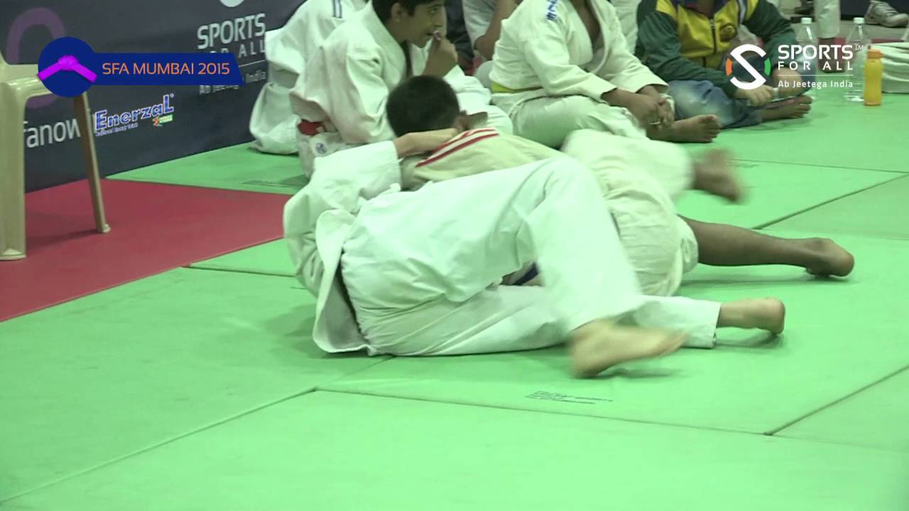 SFA Mumbai 2015 Judo Rakesh Kesari Vs Dalal Krish Neelang Boys