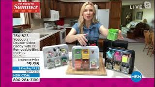 Youcopia DoubleSided Multipurpose Caddy with 12 Removabl...