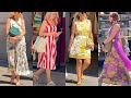 STREET OUTFITS FASHION TRENDS BY ITALIAN STYLE IN SUMMER 2024 | MILAN SUMMER SALES 2024