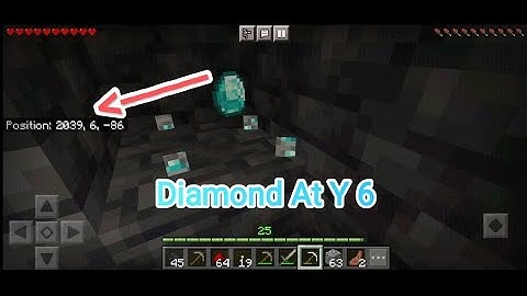 Minecraft 1.17 Mining Diamonds At Y 6