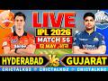 LIVE IPL MATCH: Hyderabad v Gujarat, IPL 2026, Cricket Live Match Today Score Commentary, 4 Overs