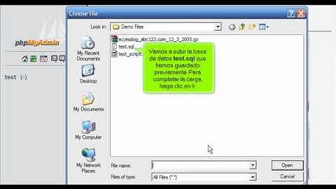 ¿Cómo administrar bases de datos MySQL con phpMyAdmin en Cpanel?