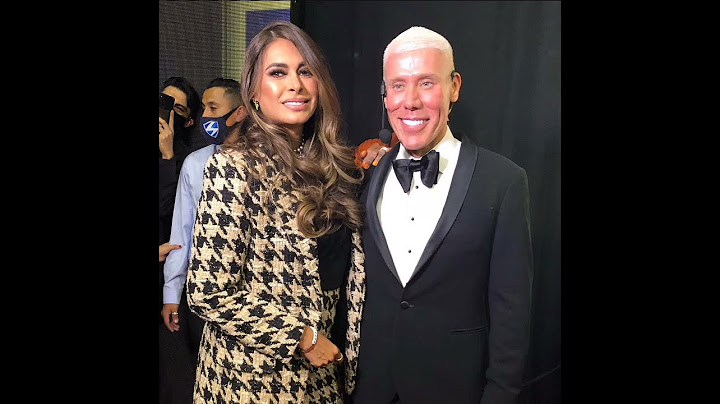 GALILEA MONTIJO APOYA A SU GRAN AMIGO WAITHSMAN  Andrea Escalona y Alfonso Waithsman empresarios