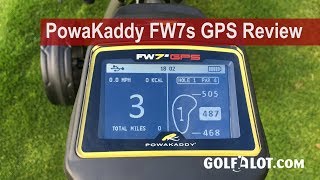 FW7s GPS Trolley Review By Golfalot