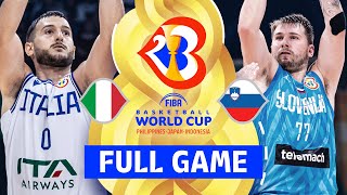 Italy vs Slovenia | Full Basketball Game