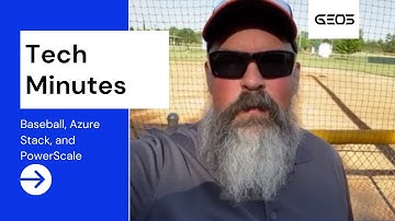 Baseball, Azure Stack, and PowerScale