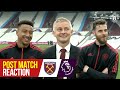 Solskjaer, De Gea & Lingard react to late, late drama! | West Ham 1-2 Manchester United