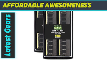 NEMIX RAM 32GB DDR4 2666MHz ECC UDIMM Kit: Unbeatable Performance for Servers & Workstations!