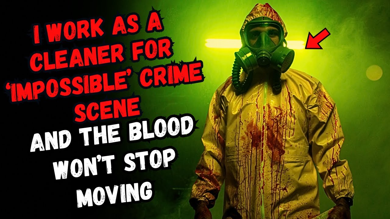 I Work As A Special Cleaner For ‘Impossible’ Crime Scenes, The Blood Won’t Stop Moving | Creepypasta