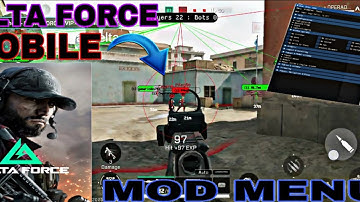Delta Force Mobile iOS Hack -Aimbot, ESP &Bullet Frack Game Play (2025)🔥💯