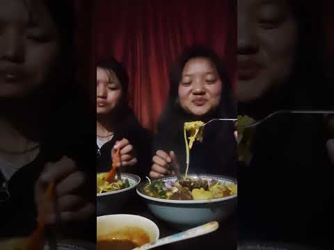 Khamrii Moo Happy New Year Everyone Mukbang Beef Thukpa 