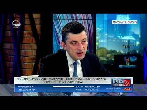 გიორგი გახარია: ჩვენ ყველამ ერთად უნდა გავიმარჯვოთ ამ ბრძოლაში
