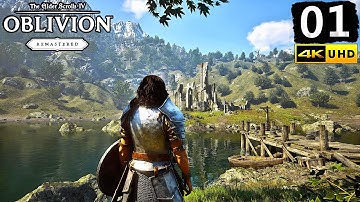 Oblivion Remastered Gameplay Walkthrough Part 1 - PC 4K 60FPS No Commentary