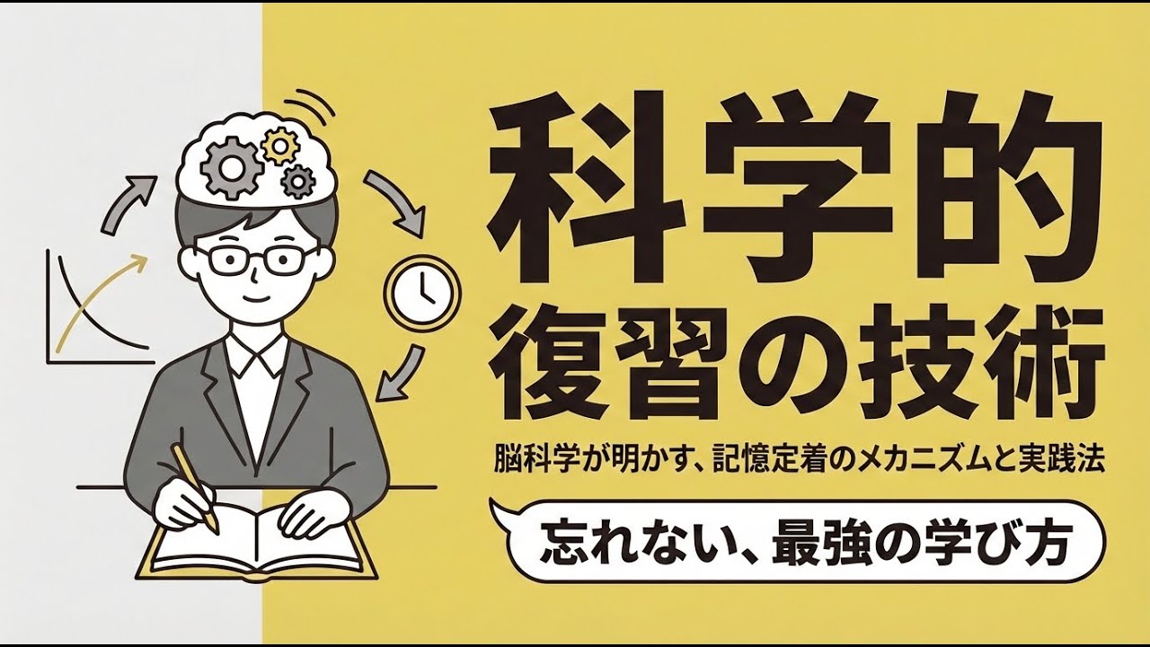 一夜漬けがムダになる理由と、最短で定着させる復習法