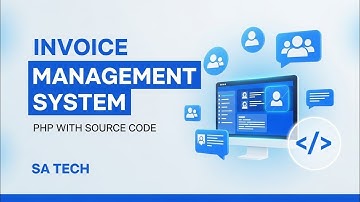 Invoice Management System in PHP with Source Code - SA Tech