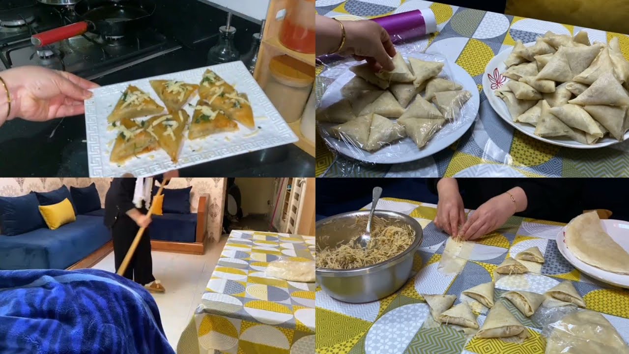 روتيني مسائي🌻  سجليهم عندك غاينفعوك 👌 فالرمضان 🌜 بريوات بالكفة 😋