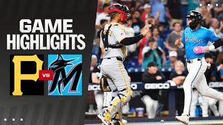 Pirates vs. Marlin Game Highlights (3/30/25) | MLB Highlights