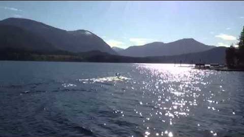 1/4 Scale Hangar 9 Super Cub On Floats - First Flight