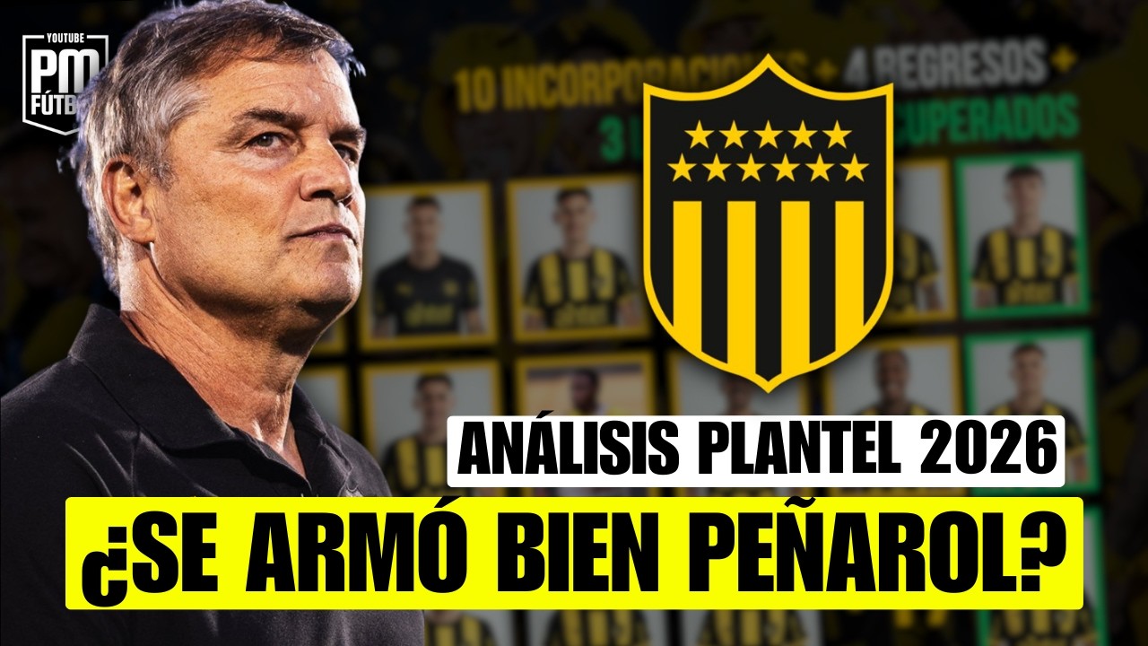 ¿Es suficiente para el nivel internacional? 🟡⚫ El problema que Peñarol aún no resolvió para el 2026