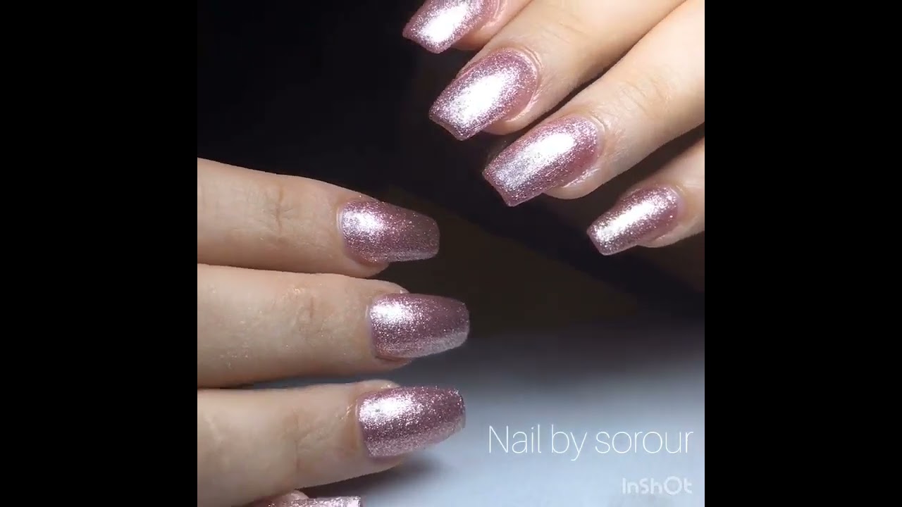 Nail repair, shine gel polish and shine and beautiful 