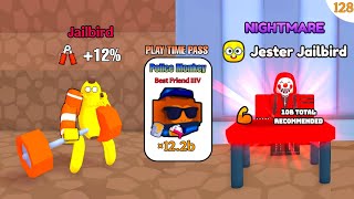 Small Update | Jester Jailbird - Police Monkey & Arm Wrestler Simulator Roblox #128 screenshot 5