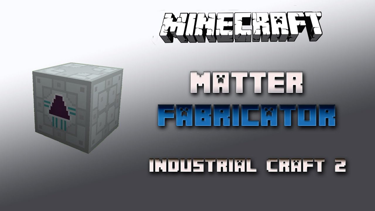 Matter Fabricator 💎Mass Fabricator 💎Industrial Craft 2 Tutorial 💎 Deutsch / German