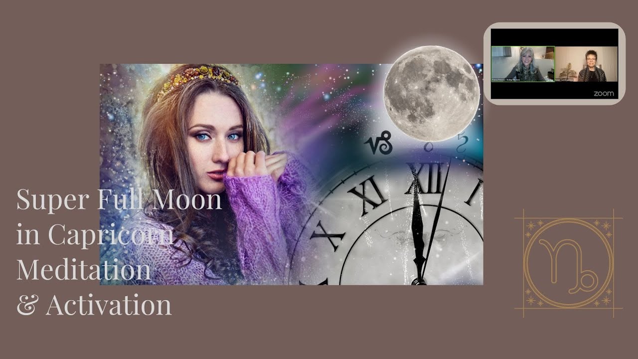 Super Full Moon in Capricorn - July 2023 - YouTube