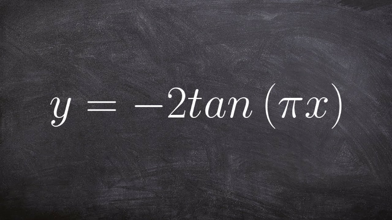 How to Graph Tangent with a Period Change