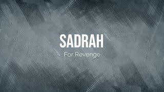 For Revenge - Sadrah (karaoke)