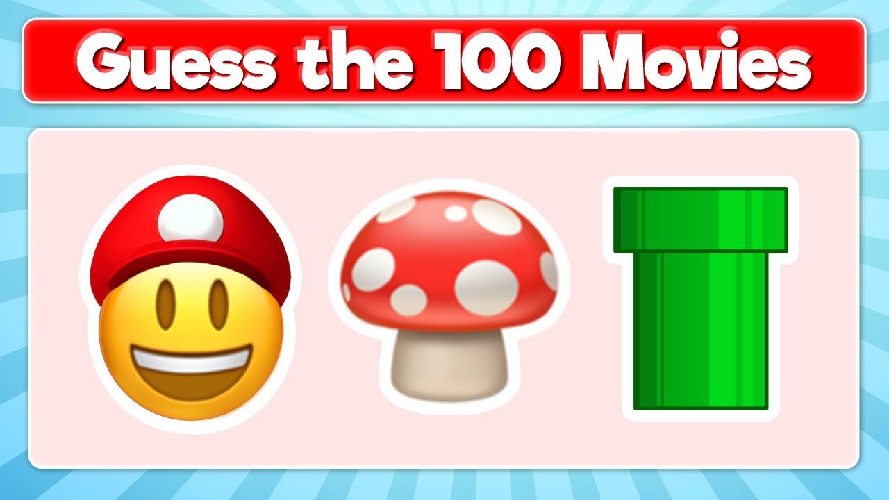 Guess the Movie by Emoji Quiz  100 Movies Emoji Puzzles