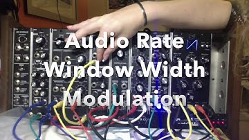 WTF Oscillator Audio Rate Modulation