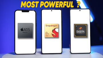 Most Powerful SOC Comparison - Snapdragon 8+ Gen 1 vs Dimensity 9000 vs A15 Bionic !!