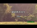 2024-10-30 琥珀色の日々/菅原進