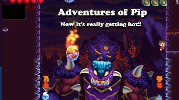 Adventures of Pip, part 04, The Lava Chapter, all villagers saved
