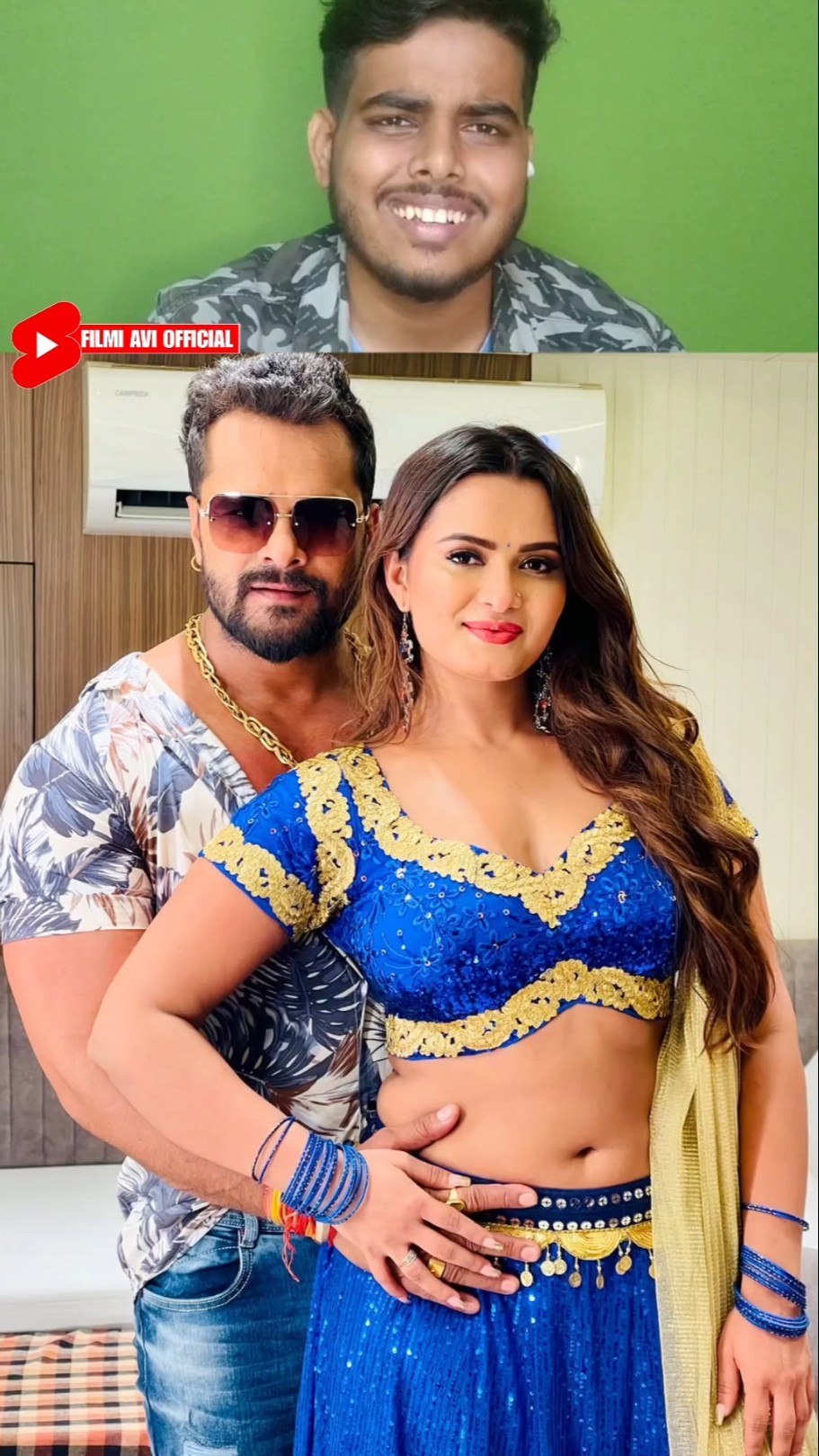 Darade Me Garde Song | Khesari Lal Yadav \u0026 Neelam Giri Dance Reaction Video | #shorts #remix