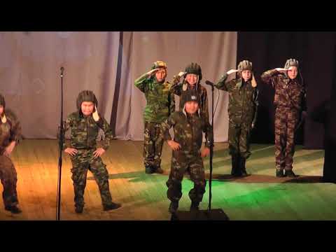 Видео: танец "Три танкиста"