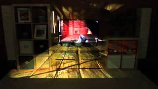 IllumiRoom by Microsoft Research: Peripheral Projected Illusions for Interactive Experiences