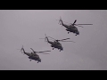 Пролёт вертолётов (репетиция Парада Победы 2018)
