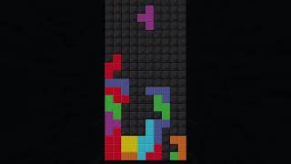 Tetris in MCBE Command Block Stop Motion